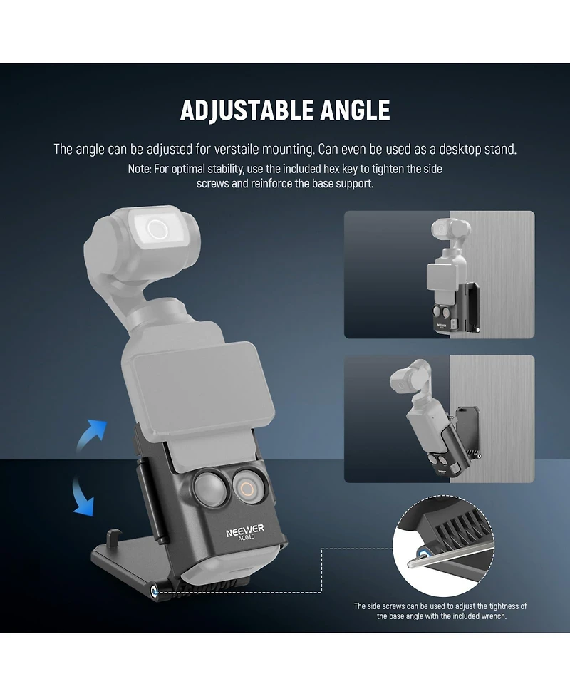 Neewer AC015 Camera Mounting Accessory for Dji Osmo Pocket 3
