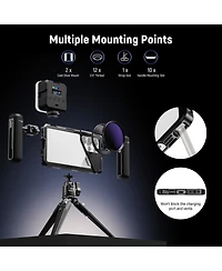 Neewer PA082 Camera Mounting Accessory with 2X for Samsung Galaxy S25 Ultra