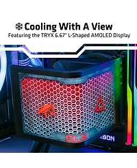 Clx Horus Gaming Pc-Liquid Cooled Amd Ryzen 9 9950X3D 4.3GHz 16-Core, 96GB DDR5, GeForce Rtx 5080 16GB Graphics, 4TB Ssd, WiFi, Windows 11 Home
