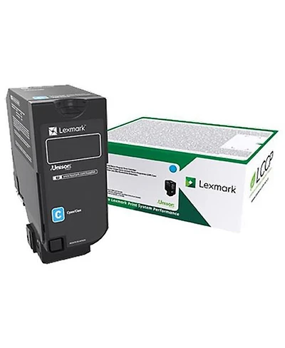 Lexmark CX725 Cyan High Yield Return Program Laser Toner Cartridge, Up to 16000 Page Yield