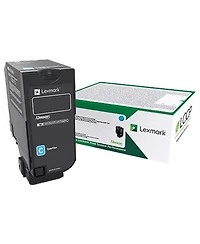 Lexmark CX725 Cyan High Yield Return Program Laser Toner Cartridge, Up to 16000 Page Yield