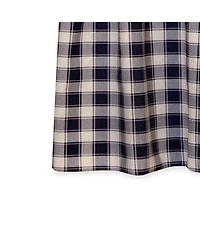 Ellis Curtain Country Check Tailored With 1.5inch Rod Pocket Window Tiers
