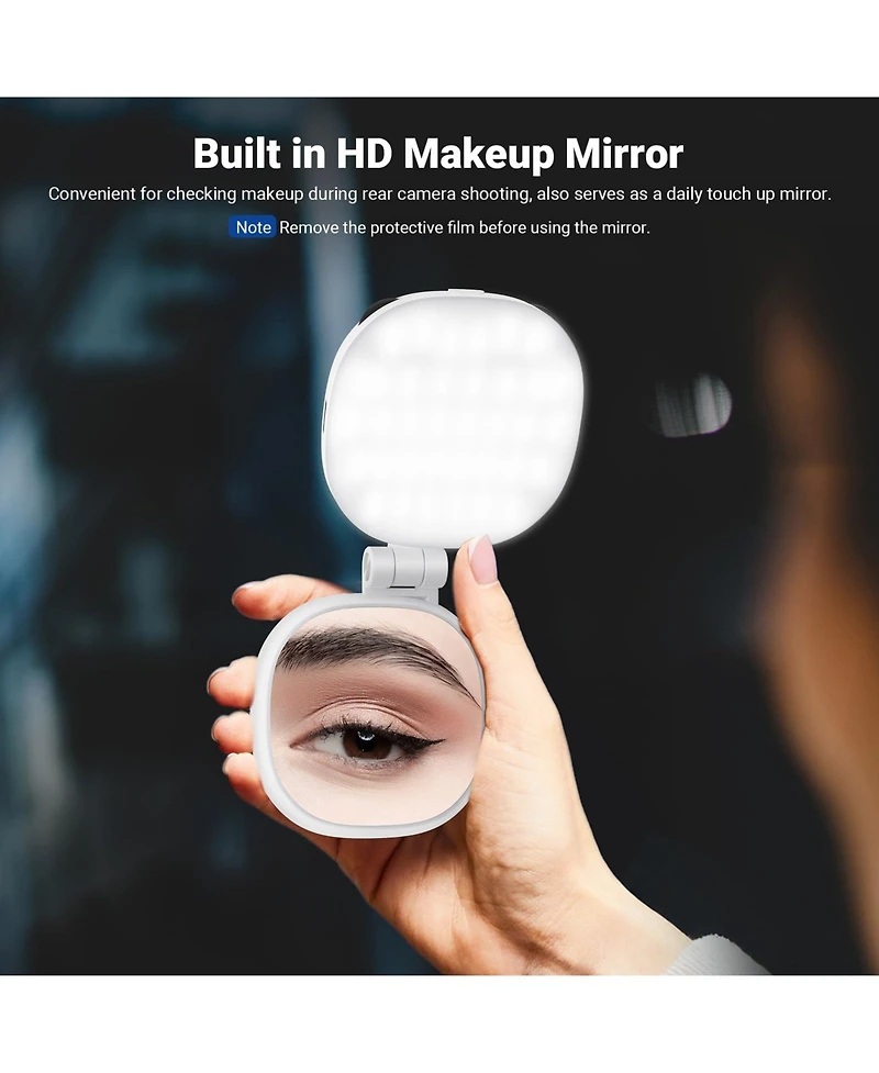 Neewer NL72B Ring Light with 2W, CRI95, Bi Color for select iPhone models