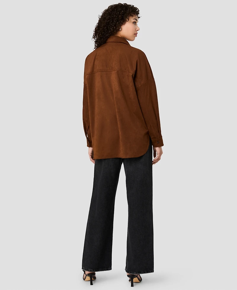 French Connection Women's Sonja Button-Down Collared Shirt