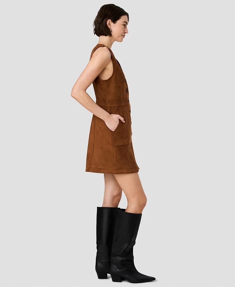 French Connection Women's Laney V-Neck Sleeveless Mini Dress