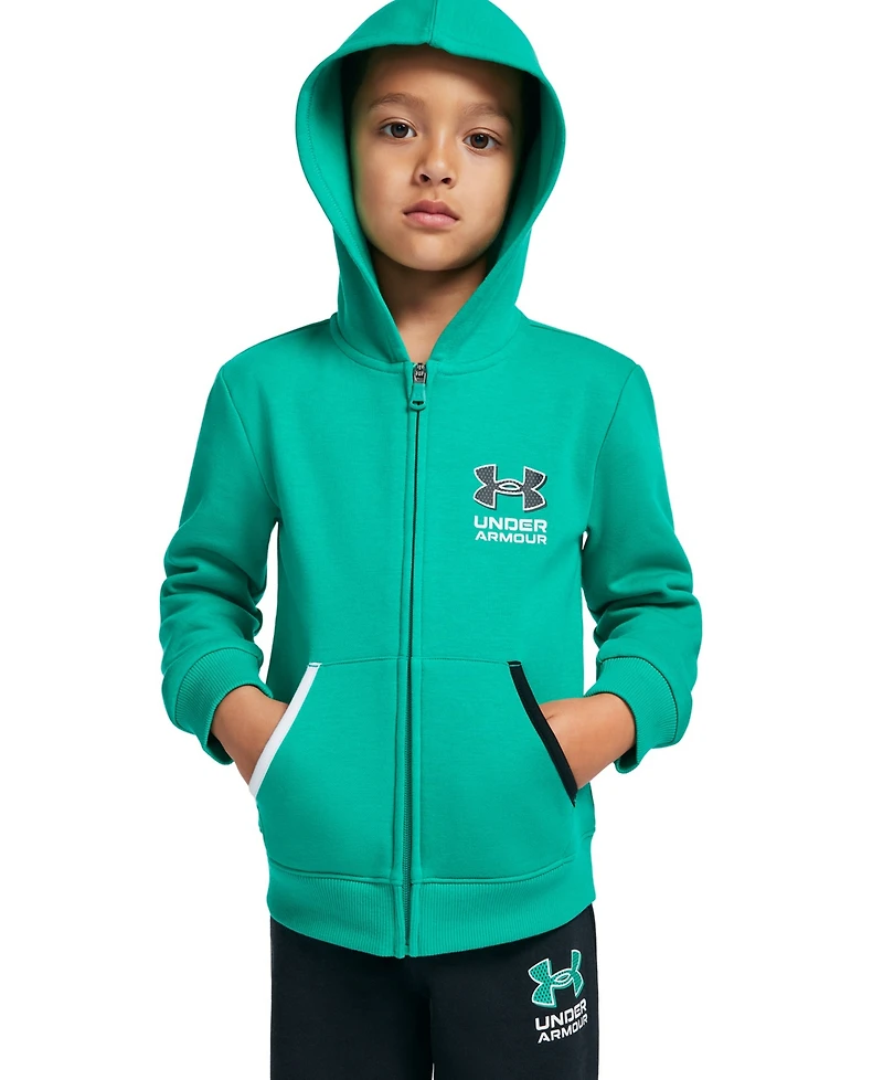 Under Armour Boys' 2T-7 Full-Zip Hoodie and Joggers, 2-Piece Set