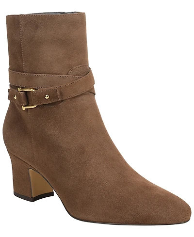 Franco Sarto Women's Suede Almond Toe Ankle Booties