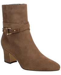 Franco Sarto Women's Suede Almond Toe Ankle Booties