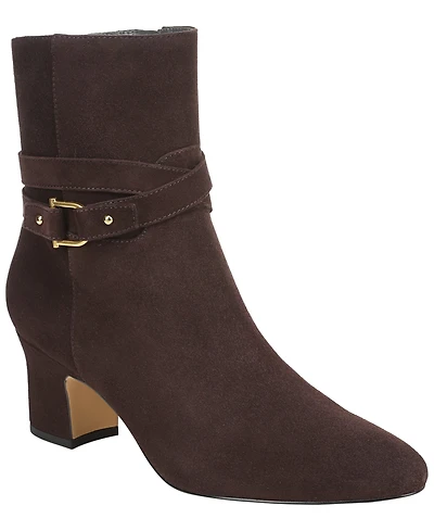 Franco Sarto Women's Suede Almond Toe Ankle Booties