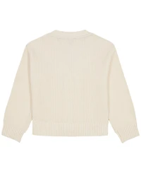 Tommy Hilfiger Girls' 7-16 Rib Knit Button-Front Cardigan