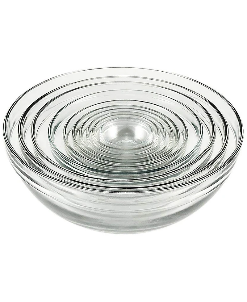 Anchor Hocking Glass 10-Piece Mixing Bowl Set