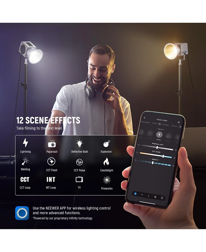 Neewer HS60B Led Video Light
