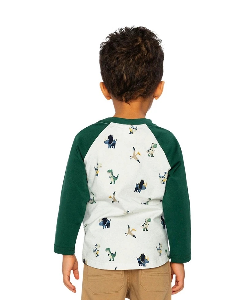 Deux par Deux Little Boys (6Y-8Y) Long Sleeve Raglan T-Shirt