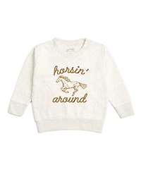 Sweet Wink Toddler Boys (2T-4T) Horsin Around Western Sweatshirt