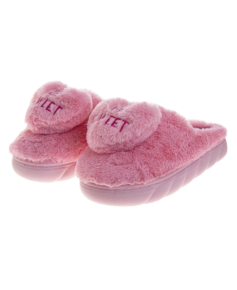 Sweethearts Women's Conversation Hearts Slip On Shoes Casual Style Design Everyday Comfort