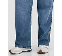 And Now This Trendy Plus Embroidered Studded Jeans, Macy's Exclusive