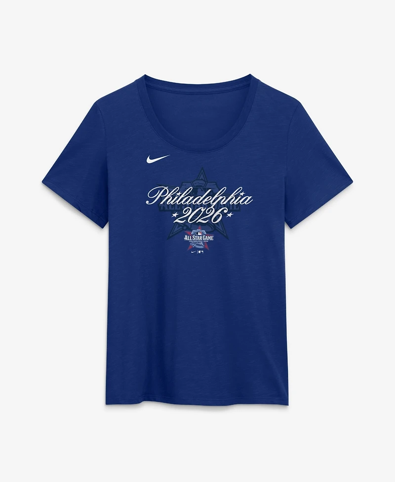 Nike Women's Royal 2026 Mlb All-Star Game Slub Dri-fit T-Shirt
