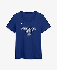 Nike Women's Royal 2026 Mlb All-Star Game Slub Dri-fit T-Shirt
