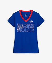 G-iii 4Her by Carl Banks Women's Navy 2026 Mlb All-Star Game Best Team V-Neck T-Shirt