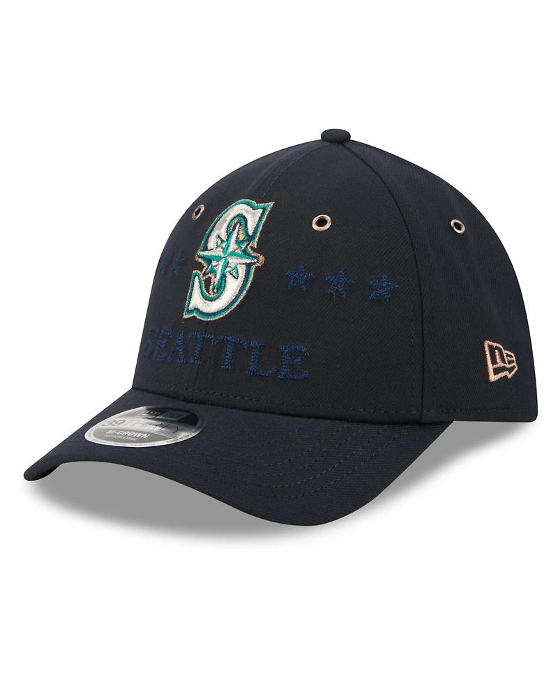 New Era Men's Navy Seattle Mariners 2026 Mlb All-Star Game 39THIRTY Flex Hat
