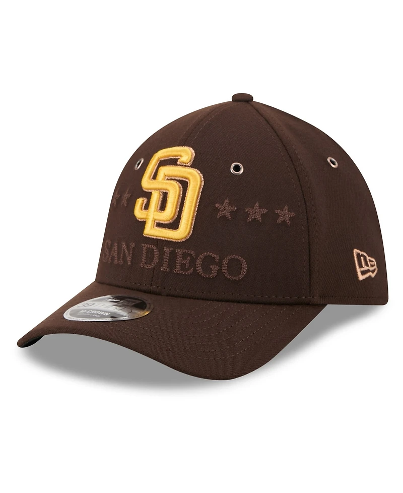 New Era Men's Brown San Diego Padres 2026 Mlb All-Star Game 39THIRTY Flex Hat