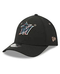 New Era Men's Black Miami Marlins 2026 Mlb All-Star Game 39THIRTY Flex Hat