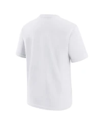 Nike Big Boys and Girls White 2026 Mlb All-Star Game Ice Cream Helmet T-Shirt