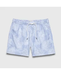 Surfside Supply Co. Men's Jimmy 5" Stripe Floral Volley