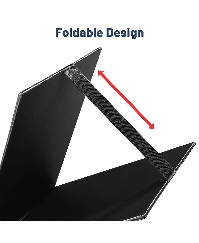 Yescom 5"x7" Table Tent Menu Holders 2 Side A Frame Pu leather Drink Dessert for Restaurant Bar 5 Pack