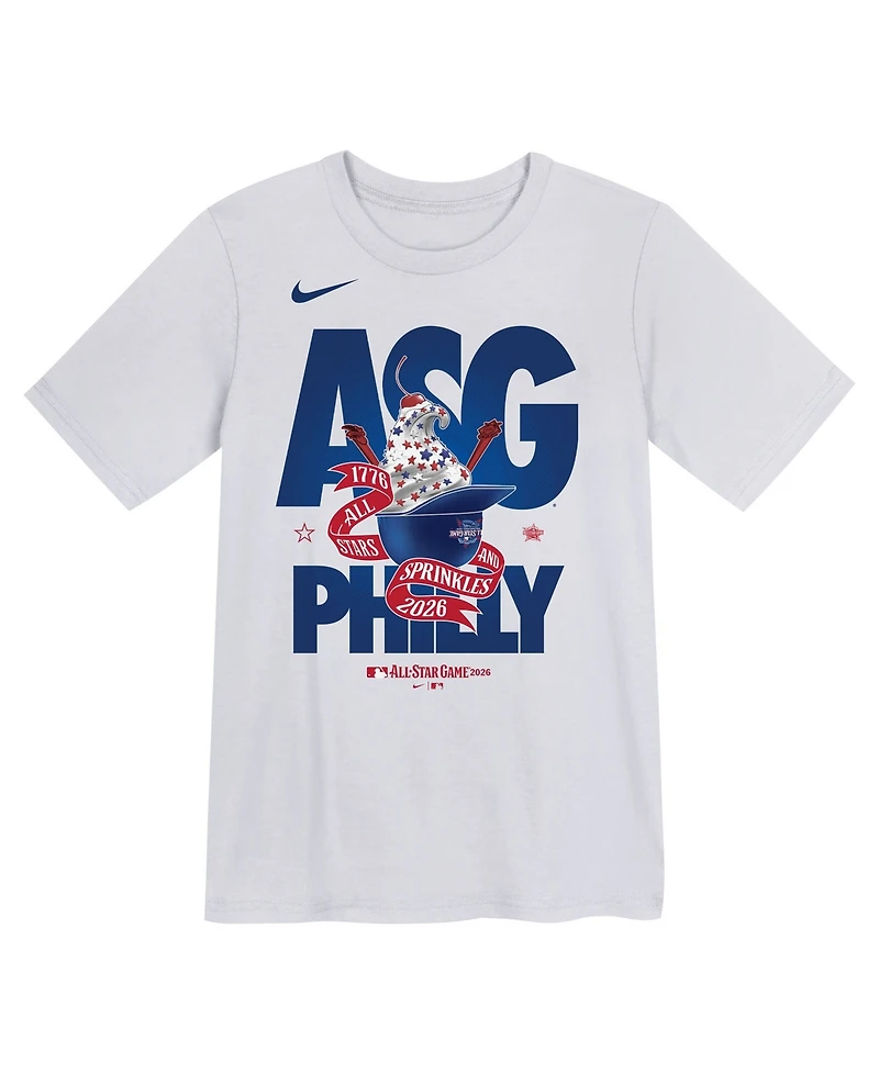 Nike Preschool White 2026 Mlb All-Star Game T-Shirt