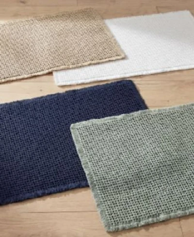 Lucky Brand Taylor Solid Waffle Weave Bath Rugs