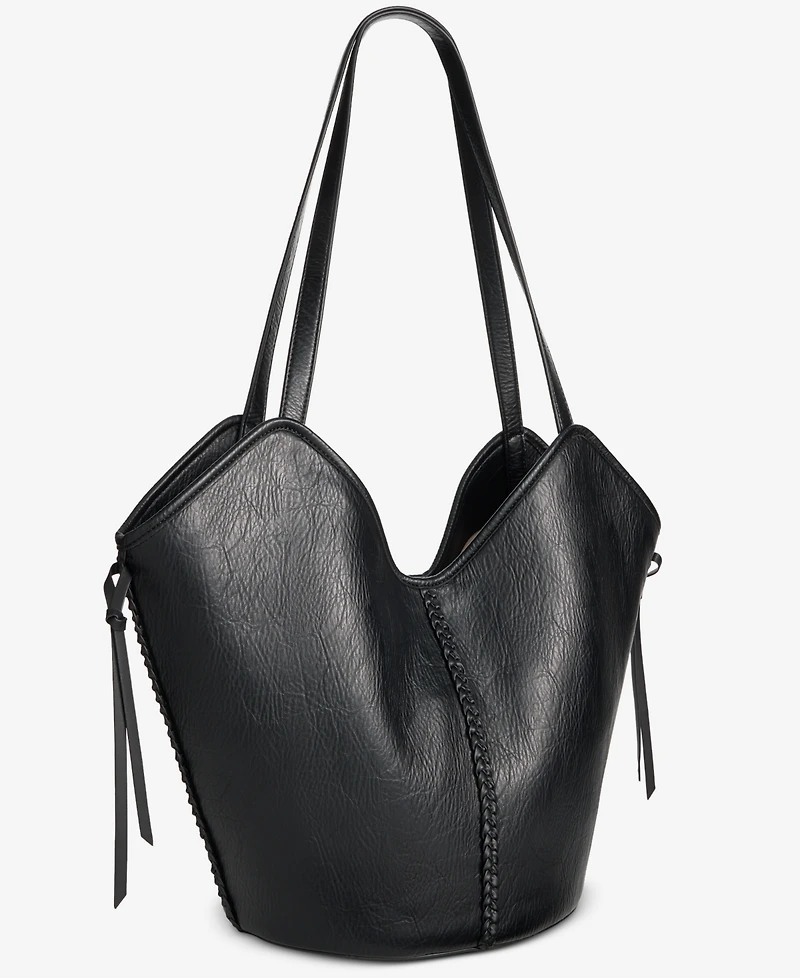 Style & Co Braided-Edge V-Shaped Tote, Macy's Exclusive