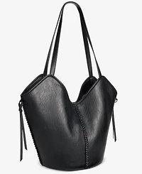 Style & Co Braided-Edge V-Shaped Tote, Macy's Exclusive
