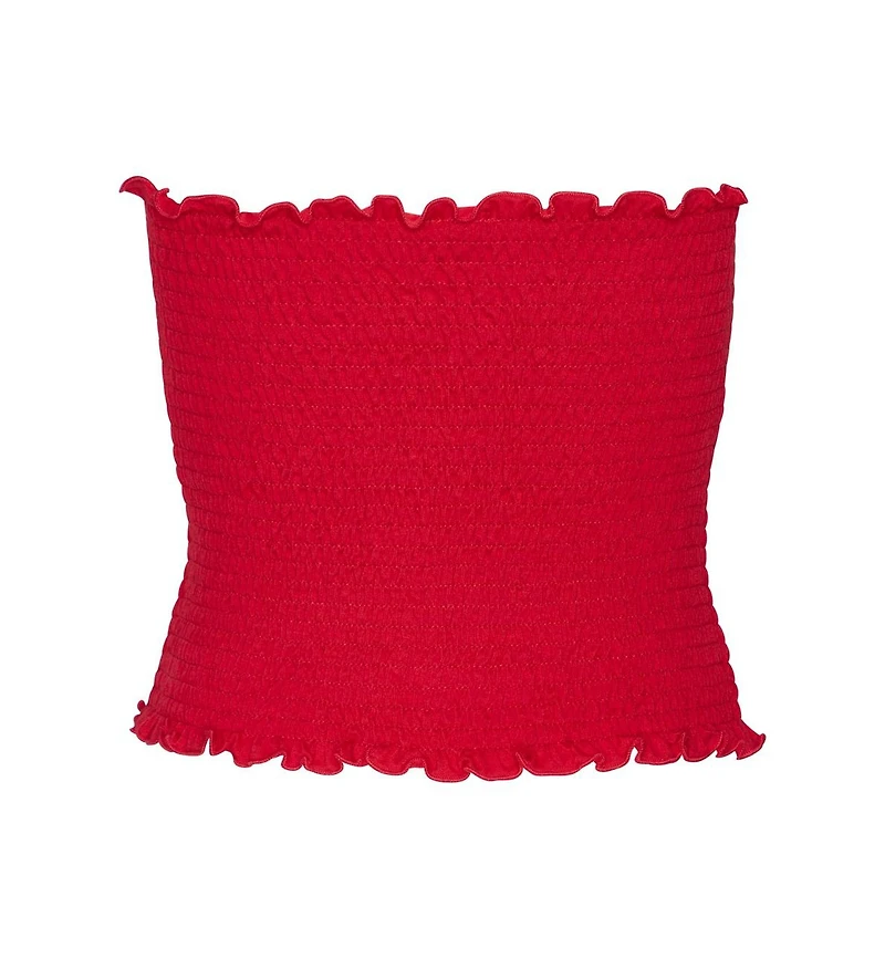 Lascana Women's Smocked Strapless Top