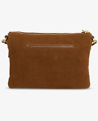 Style & Co Floral Embroidered Double-Compartment Crossbody Bag, Macy's Exclusive