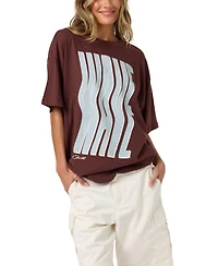 O'Neill Women's Oversized Graphic Cotton T-Shirt