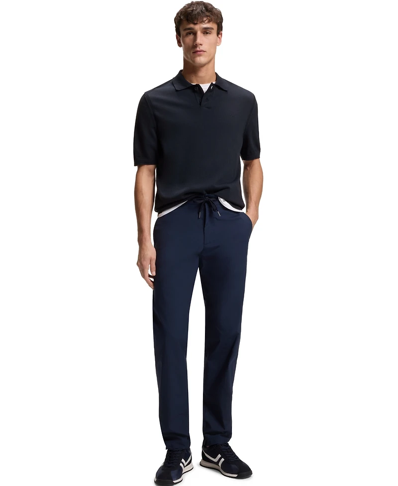 Boss by Hugo Boss Men's Embroidered Logo Short-Sleeved Polo Sweater