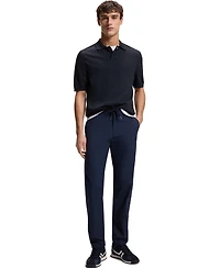 Boss by Hugo Boss Men's Embroidered Logo Short-Sleeved Polo Sweater