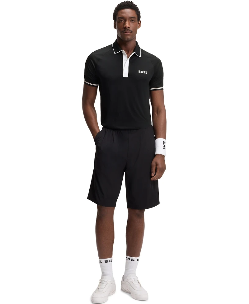 Boss by Hugo Men's Moisture Management Slim-Fit Polo Shirt