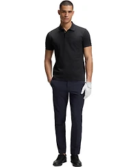 Boss by Hugo Men's Cotton-Pique All-Over Print Polo Shirt