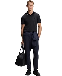 Boss by Hugo Men's Interlock Cotton Paddy Slim-Fit Polo Shirt