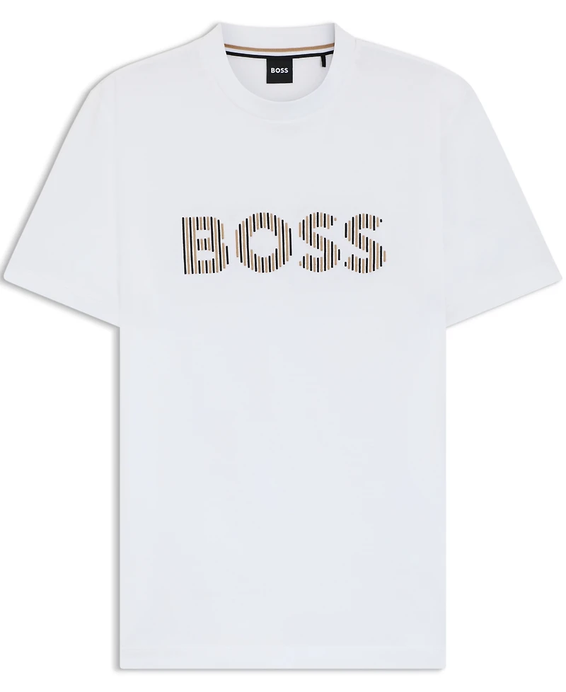 Boss by Hugo Men's Cotton-Jersey Regular-Fit T-Shirt