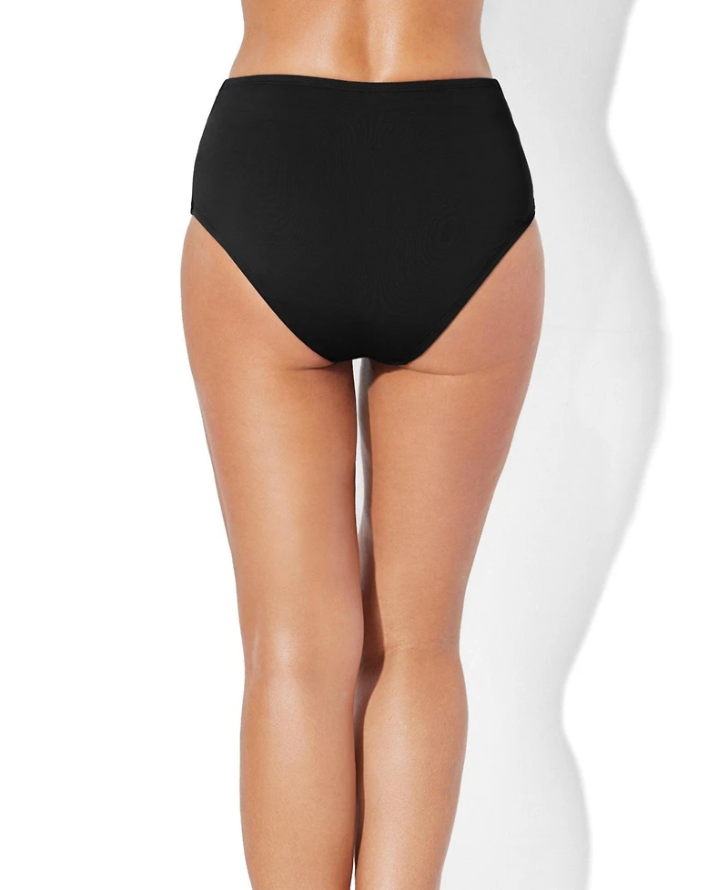 Swimsuits for All Women's High Waist Twist Swim Brief