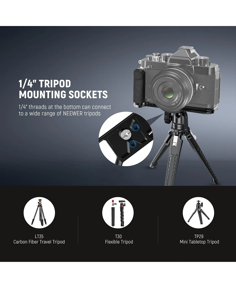 Neewer CA134 Camera Tripod for Nikon Z f Camera