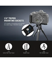Neewer CA134 Camera Tripod for Nikon Z f Camera