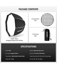 Neewer MS60 Softbox with 50 cm
