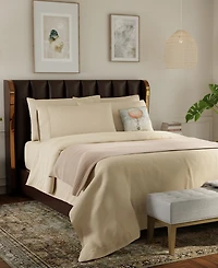Color Sense 1200-Thread Count Cotton Blend 6-Piece Sheet Set
