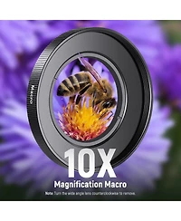 Neewer Zv-1F Camera Lens Accessory with 2 in, 10x for Sony Zv-1F Zv-E10 A5000 A6000