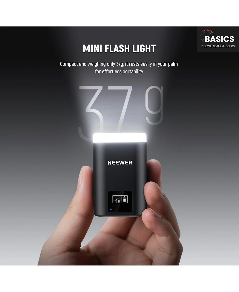 Neewer N12 Camera Flash with 5600K for select Canon, Nikon and Sony cameras