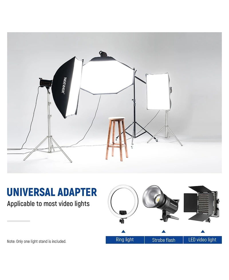 Neewer St-280SS Ring Light with 9.2feet, 22lb